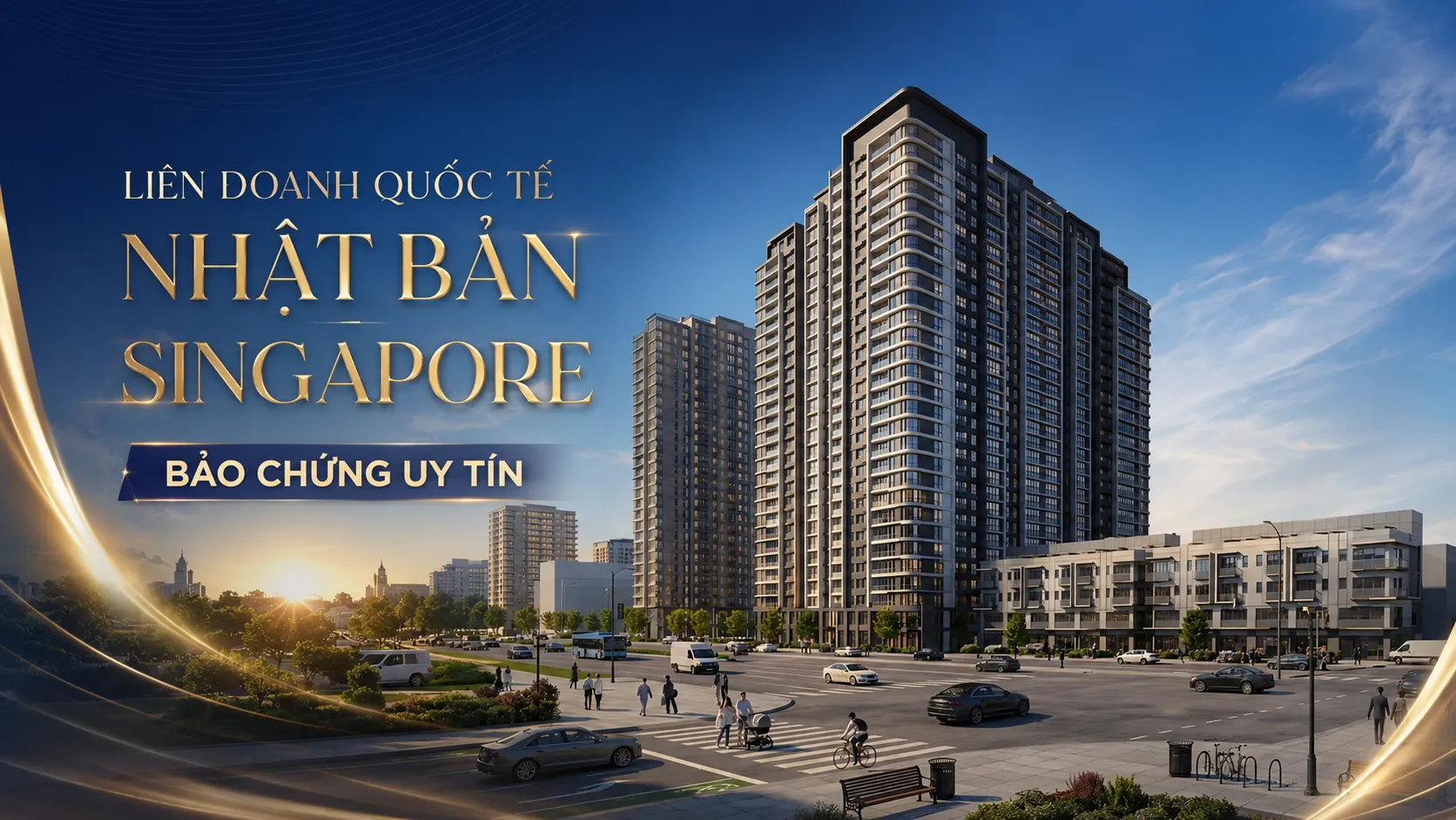 Liên doanh quốc tế Nhật Bản - Singapore, bảo chứng uy tín cho dự án TT Genesis