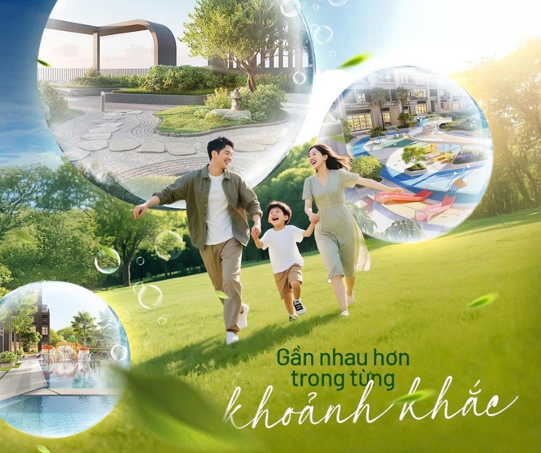 Vườn thiền và không gian dạo bộ cảnh quan tại TT Genesis